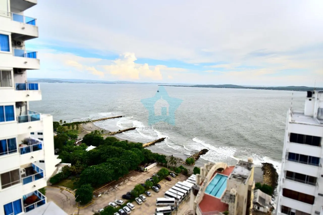 Apartamento Vista al Mar - Piso 18 Apartamento Cartagena Colombia