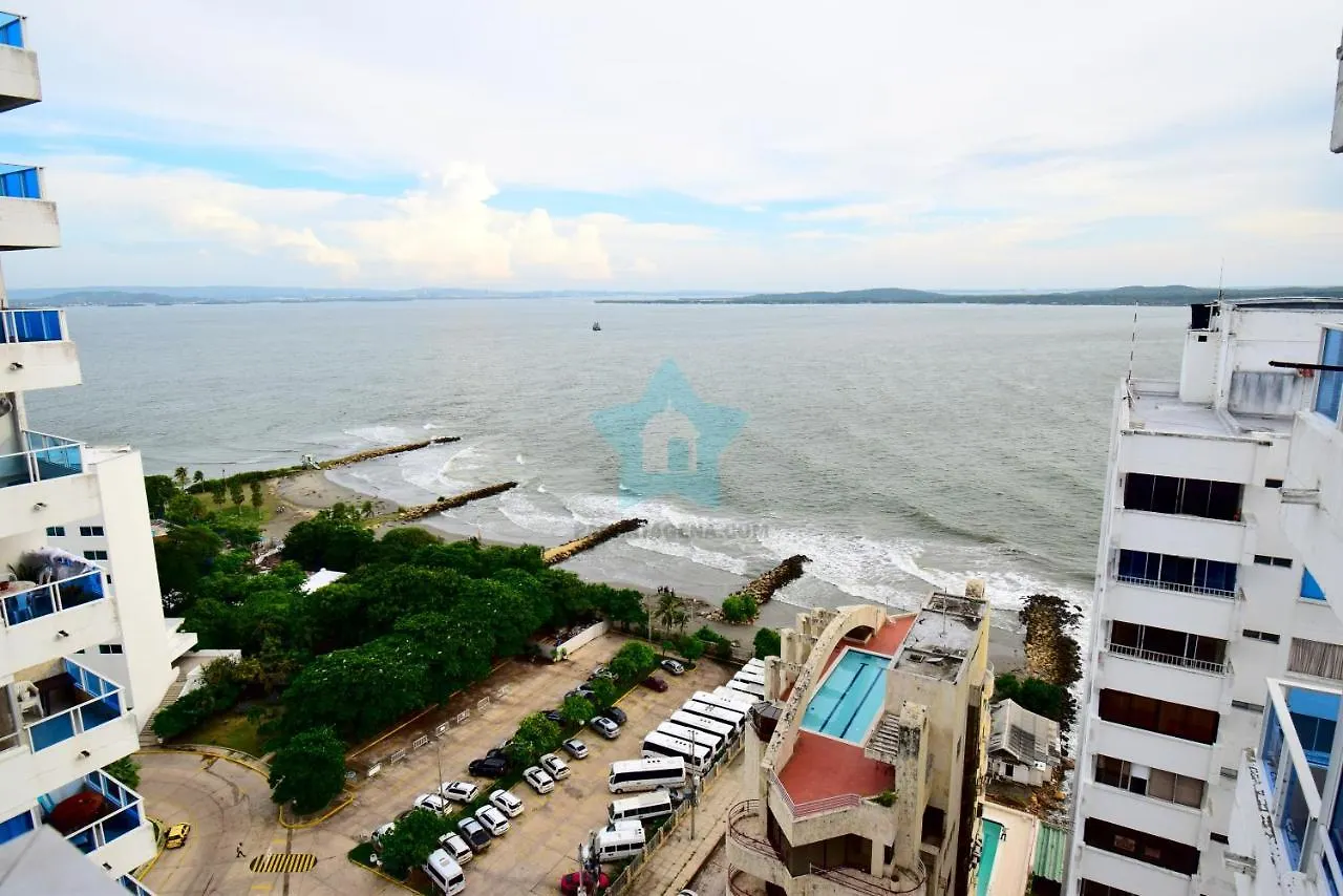 Apartamento Vista al Mar - Piso 18 Apartamento Cartagena 0*,  Colombia