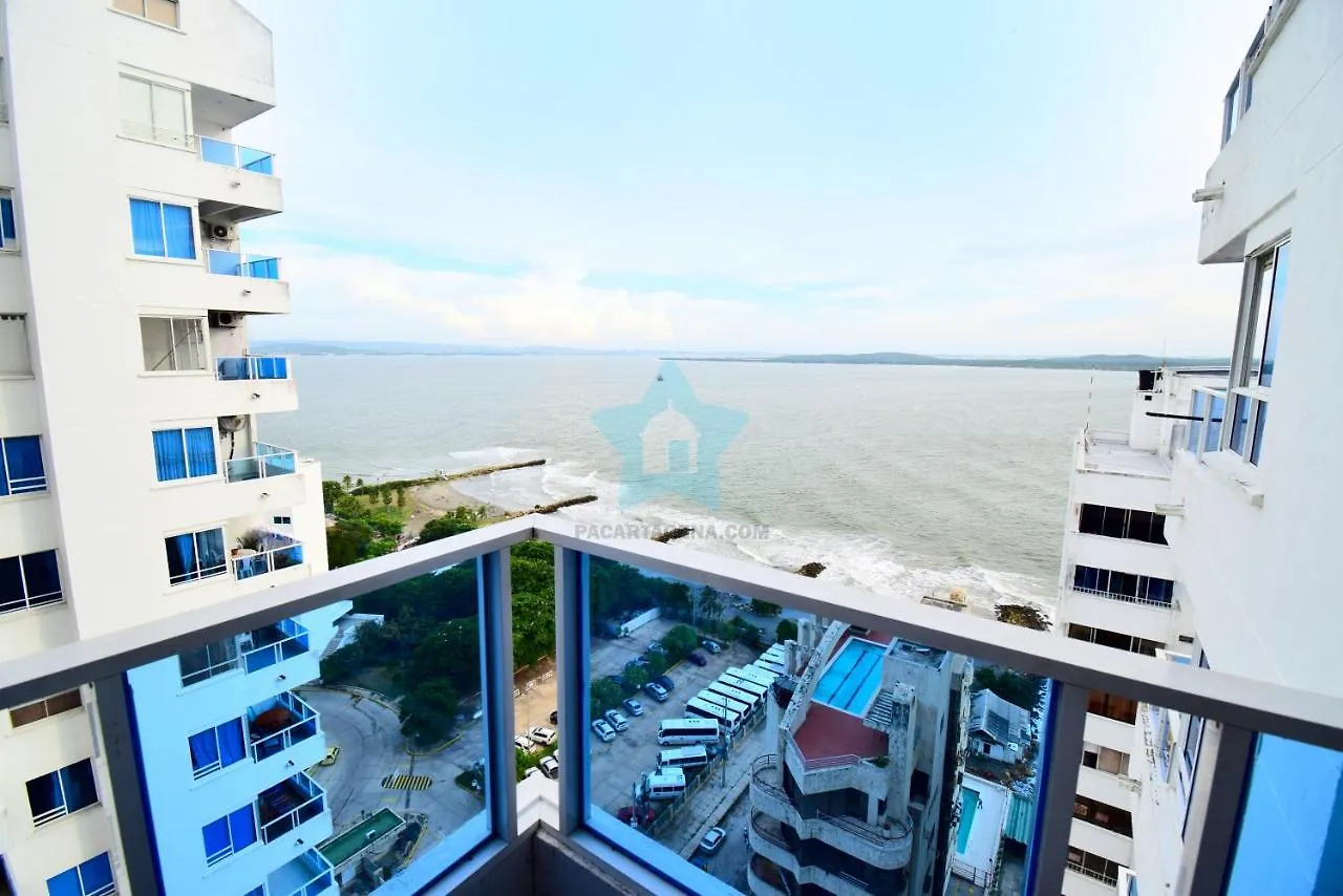 Apartamento Vista al Mar - Piso 18 Apartamento Cartagena Colombia