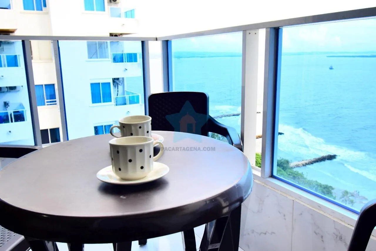Apartamento Vista al Mar - Piso 18 Apartamento Cartagena